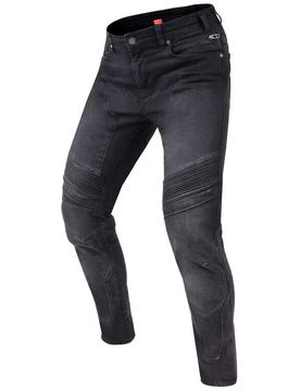 Jeans Moto EAGLE III SLIM FIT WASHED Nero L32 taglia 40