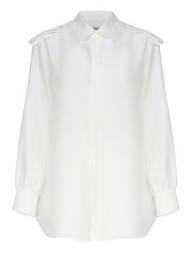 Burberry Camicia lunga in seta