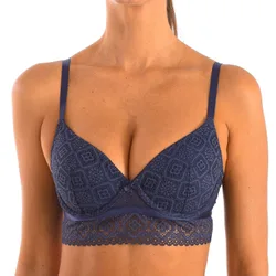 Lydia Womens Bra. - Blue - Size 30b