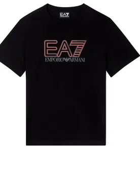Ea7 Emporio Armani T-shirt à Manches Courtes 7b000295_af10375 Black 14 Années Garçon - Giorgio Armani - FashionsVida