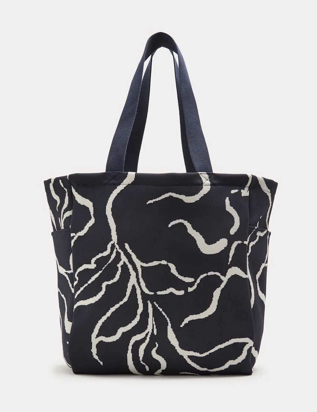 Floral Tote Bag Dark Navy male - Autograph - FashionsVida