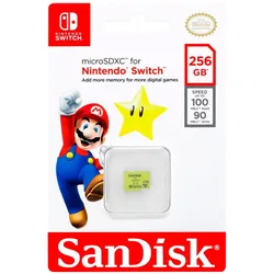 Carte Mémoire Micro Sdxc 256gb Nintendo Multicolor One Size unisex
