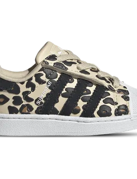 Superstar Baby Shoes - Beige - Size 4K - Mesh/Synthetic - Beige - Size: 4K - Adidas - FashionsVida