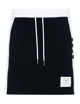 Minigonna 2 Tasche in Twill