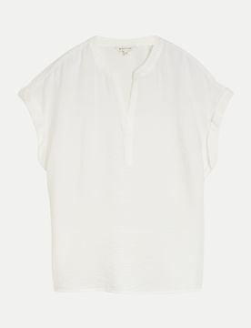 Blusenshirt Weiß 46