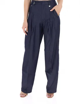 Jeans balloon fit BLU SCURO 26 - Tramarossa - FashionsVida