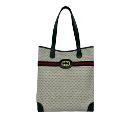 Micro GG Supreme Web Tote