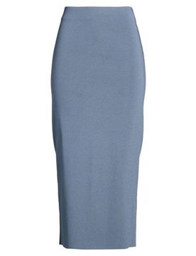 Midi-Rock Damen Taubenblau 36 Damen