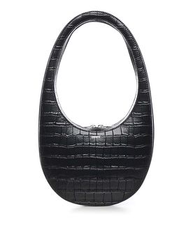 Borsa a tracolla in pelle di coccodrillo