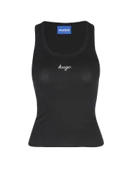 HUGO Top DAMATANK_B_1 schwarz XS damen