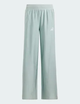 PANTALONI WIDE LEG SEASONALS 9-10A Wonder Sage / Silver Metallic - Adidas - FashionsVida