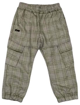 Pantalone Check Verde G003 P00062