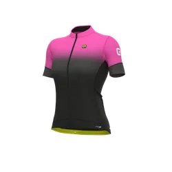Maglia ciclismo donna PR-S GRADIENT rosa fluo