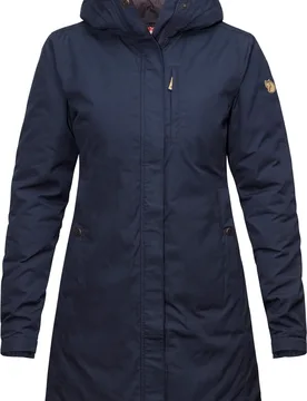 Parka résistante en G-1000® Eco - Kiruna Padded Parka W Dark Navy - Taille XS - Fjall Raven - FashionsVida