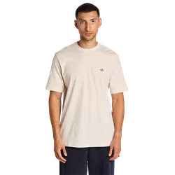 Adicolor Men T-Shirts - Beige - Size L - Cotton Jersey - Beige - Size: Large