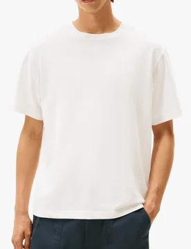 T-shirt col rond en coton Blanc XS Male - Tommy hilfiger - FashionsVida