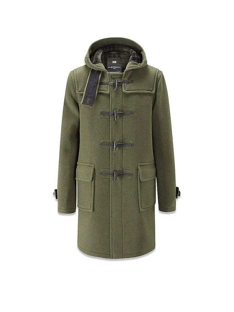 Dufflecoat MORRIS olive XXL herren - Gloverall - FashionsVida