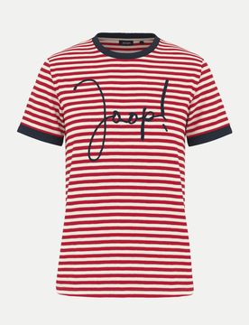 T-Shirt mit Streifen Trinity Rot 40