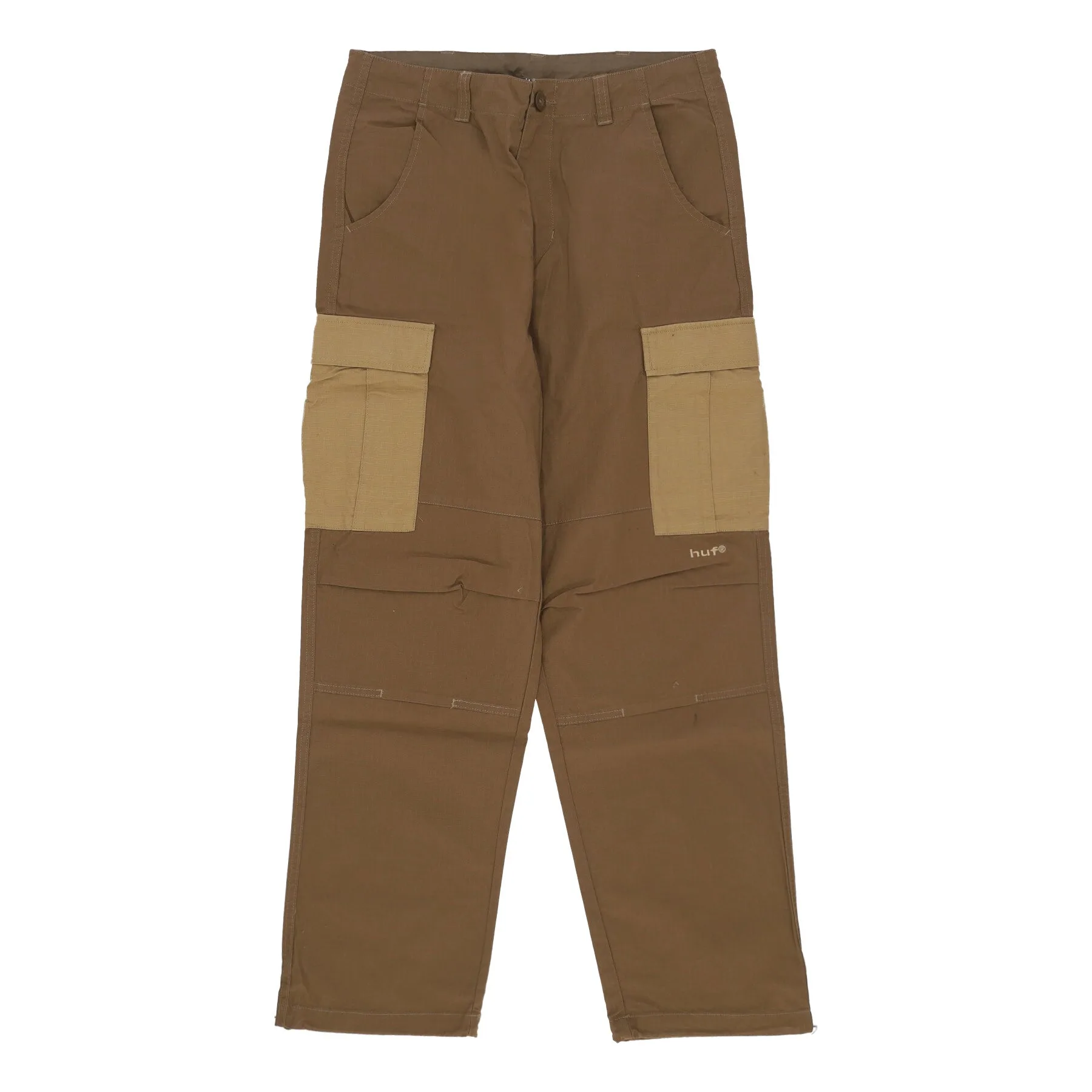 Pantalone Lungo Uomo Utility Cargo Pant Bison - Huf - FashionsVida