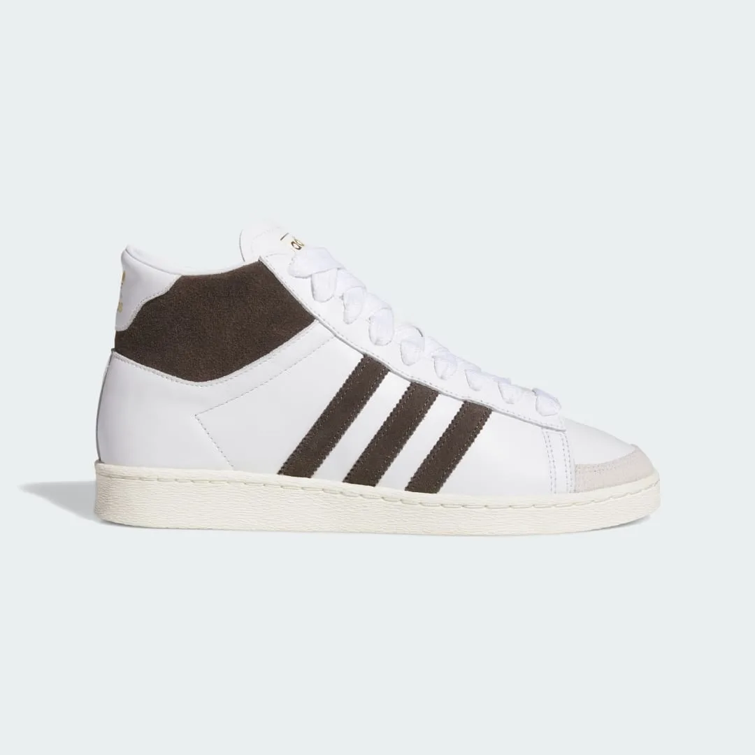 Scarpe Jabbar Hi 46 Cloud White / Aurora Coffee / Off White - Adidas - FashionsVida
