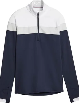 Layer Lightweight 1/4-Zip, navy/hellgrau xl - Puma - FashionsVida