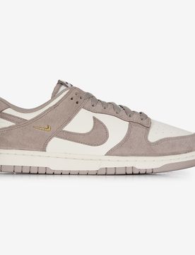 Dunk Low Suede Mini Swoosh blanc/beige 44