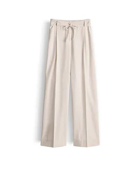 Pantalon Marlene MEERI COASTAL beige 42 - Opus - FashionsVida