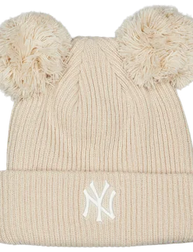 Unisex Knitted Hats & Beanies - White - One Size - White - Size: One Size - New era - FashionsVida