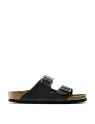 Arizona Leather Footbed Sandals Black female