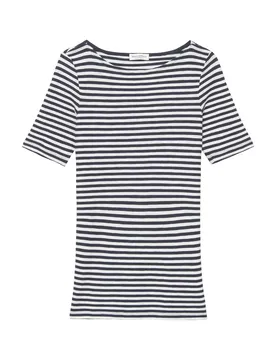 T-SHIRT, SHORT SEEVE, BOAT NECK, S femae