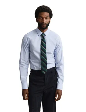Camicia A Maniche Lunghe 3260030 Slim Fit Lavender Blue M