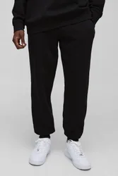 Herren Tall Basic BM Signature Regular Fit Jogginghose Black Größe Medium