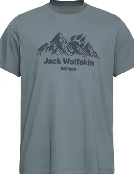 Carefree Herren T-Shirt, grau 3XL - Jack Wolfskin - FashionsVida