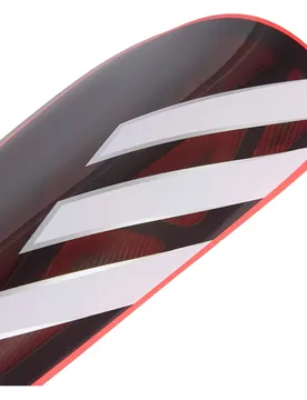 Tège-tibias Tiro League Black / Lucid Red / White / Silver Met S unisex