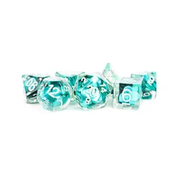 Fanroll - Resin Polyhedral Dice Set: Mermaid Scales (16mm)