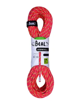 Corde à double d'escalade - Legend 8.3mm Pink - Taille 50 m - Rose - Beal - FashionsVida