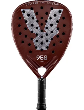 V5 Padel Racket Burgundy One Size - Volt Padel - FashionsVida