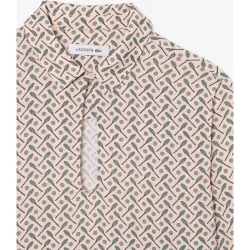Lacoste - En rosa de manga larga