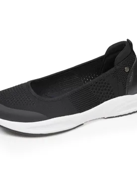 Ballerines confort semelle sport Noir noir 39 - Isotoner - FashionsVida