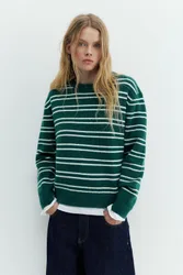 Pull&Bear Striped Jumper (Size: )