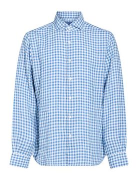 Hemd Herren Azurblau 40,41 Herren