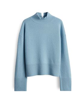 Kaschmirpullover TENNI hellblau L damen