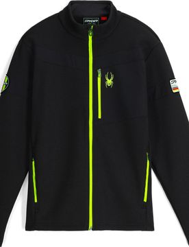 Fleece-gefütterte Jacke – Herren – Wengen Bandit Wengen Bandit Jacket Black für Herren Größe M schwarz