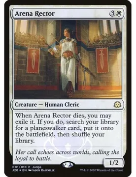 Arena Rector (Judge Foil) Promotional Cards - Magic: The Gathering - FashionsVida