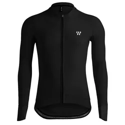 Maglia A Maniche Lunghe Mont Ventoux Black