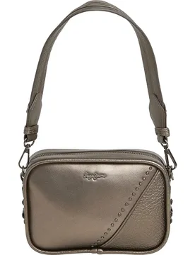 Borsa A Tracolla Keyra Metallic Gunmetal Grey One Size