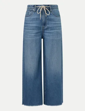 RED LABEL Culotte- Jeans Blau 38 - S. Oliver - FashionsVida