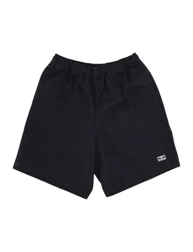 Pantalone Corto Uomo Easy Relaxed Twill Short Black - OBEY - FashionsVida