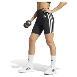 Leggings Courts Optime Essentials 3 Stripes 5´´ Black / White S
