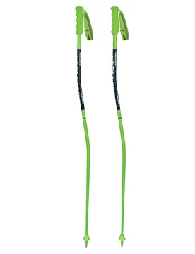 Bâtons de ski course - Nationalteam Super-G Alu 18Mm en Aluminium - Taille 135 cm - Vert - Komperdell - FashionsVida